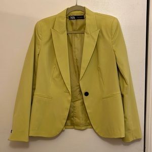 Zara like green blazer